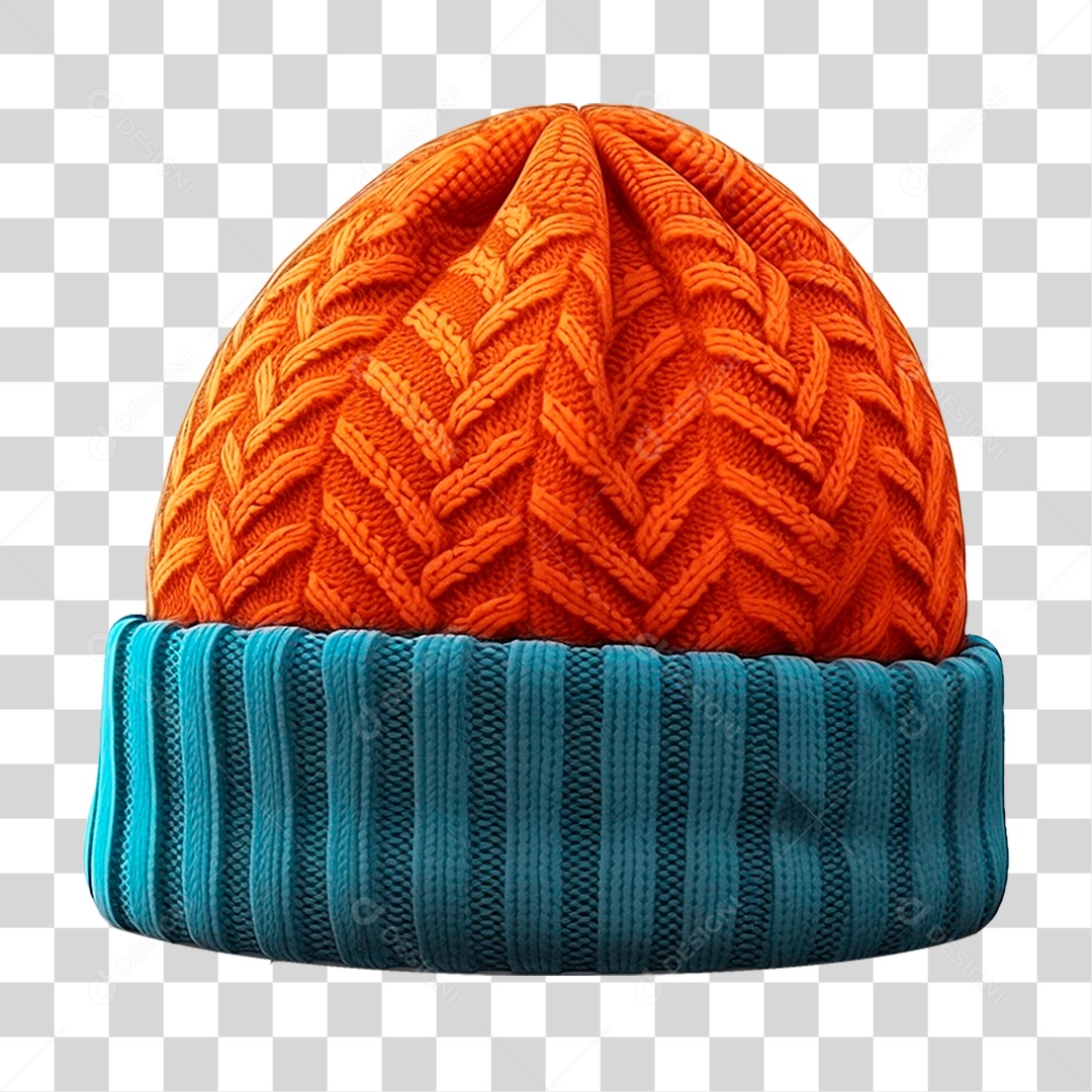 Gorro de Malha PNG Transparente