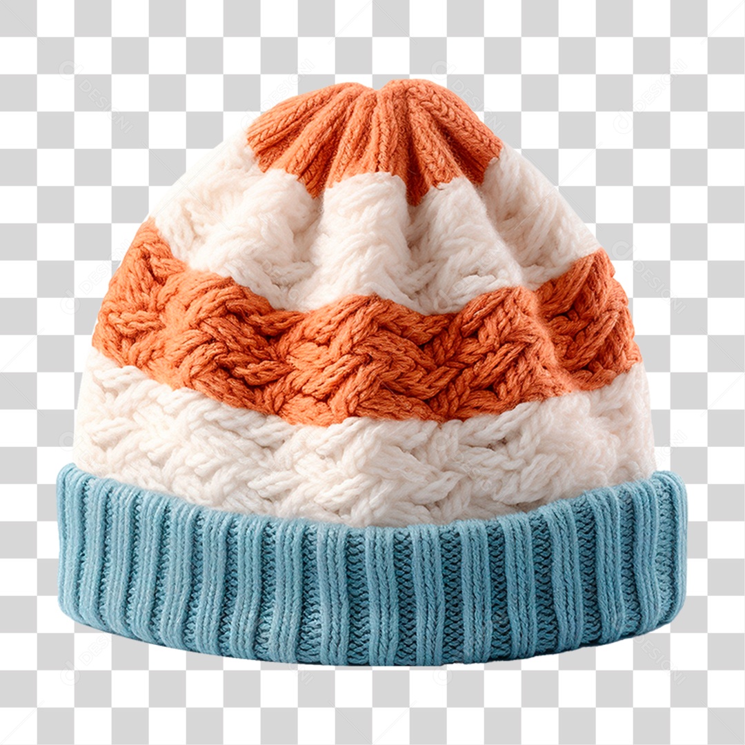 Gorro de Malha PNG Transparente