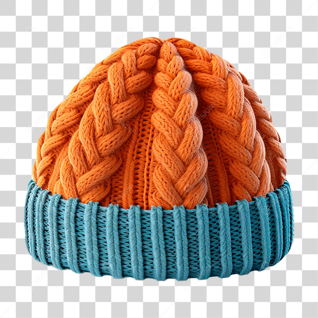 Gorro de Malha PNG Transparente