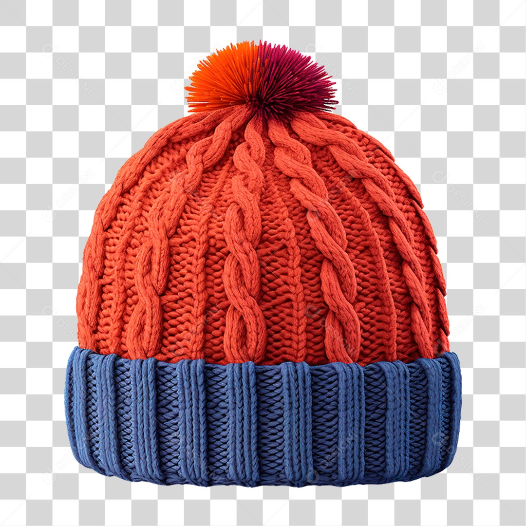 Gorro de Malha PNG Transparente