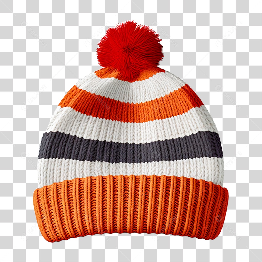 Gorro de Malha PNG Transparente