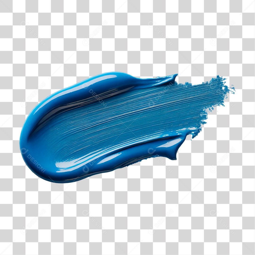 Tinta Azul PNG Transparente