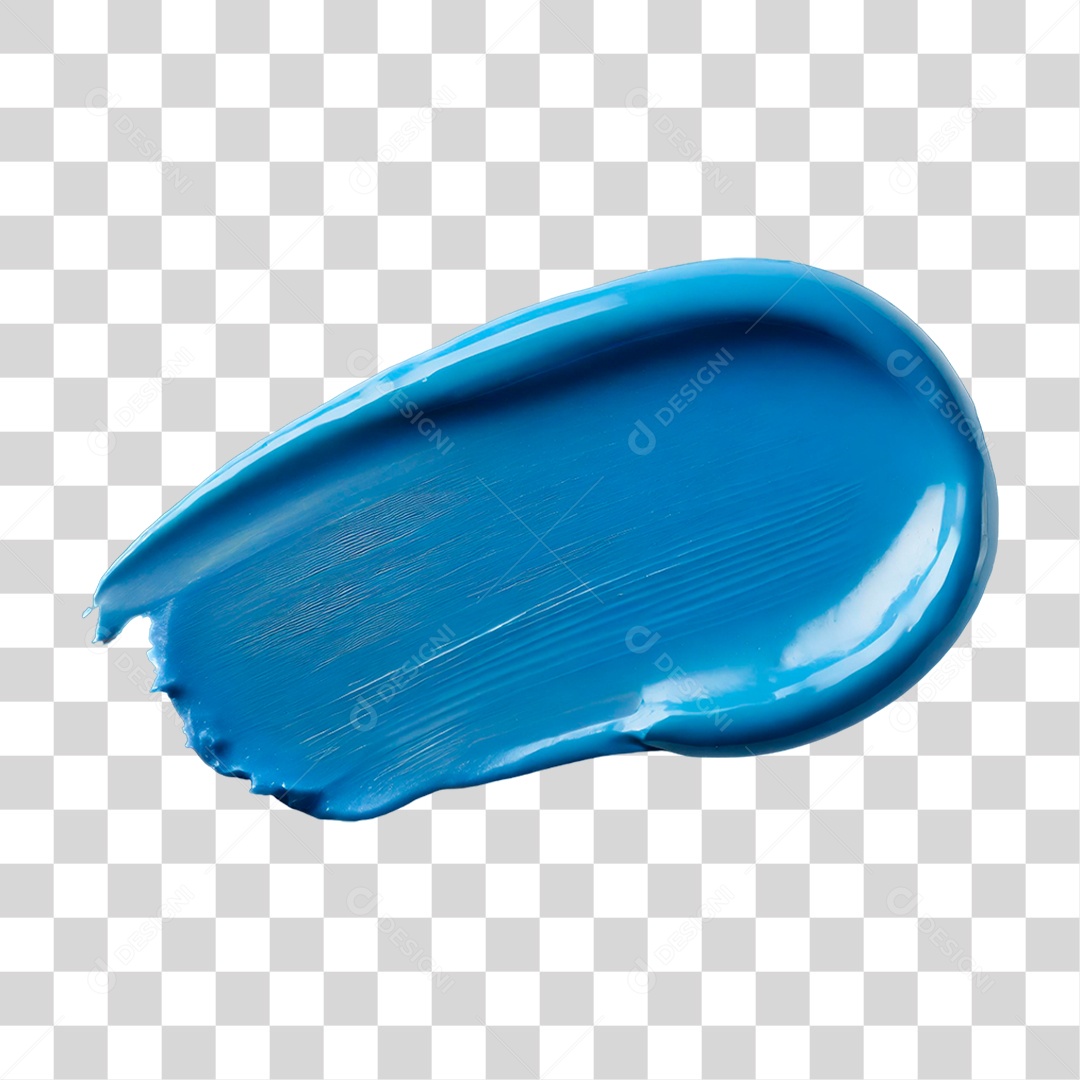 Tinta Azul PNG Transparente