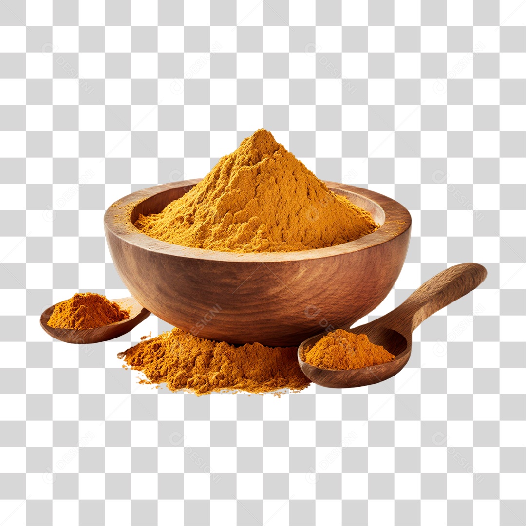 Tigela de Açafrão PNG Transparente