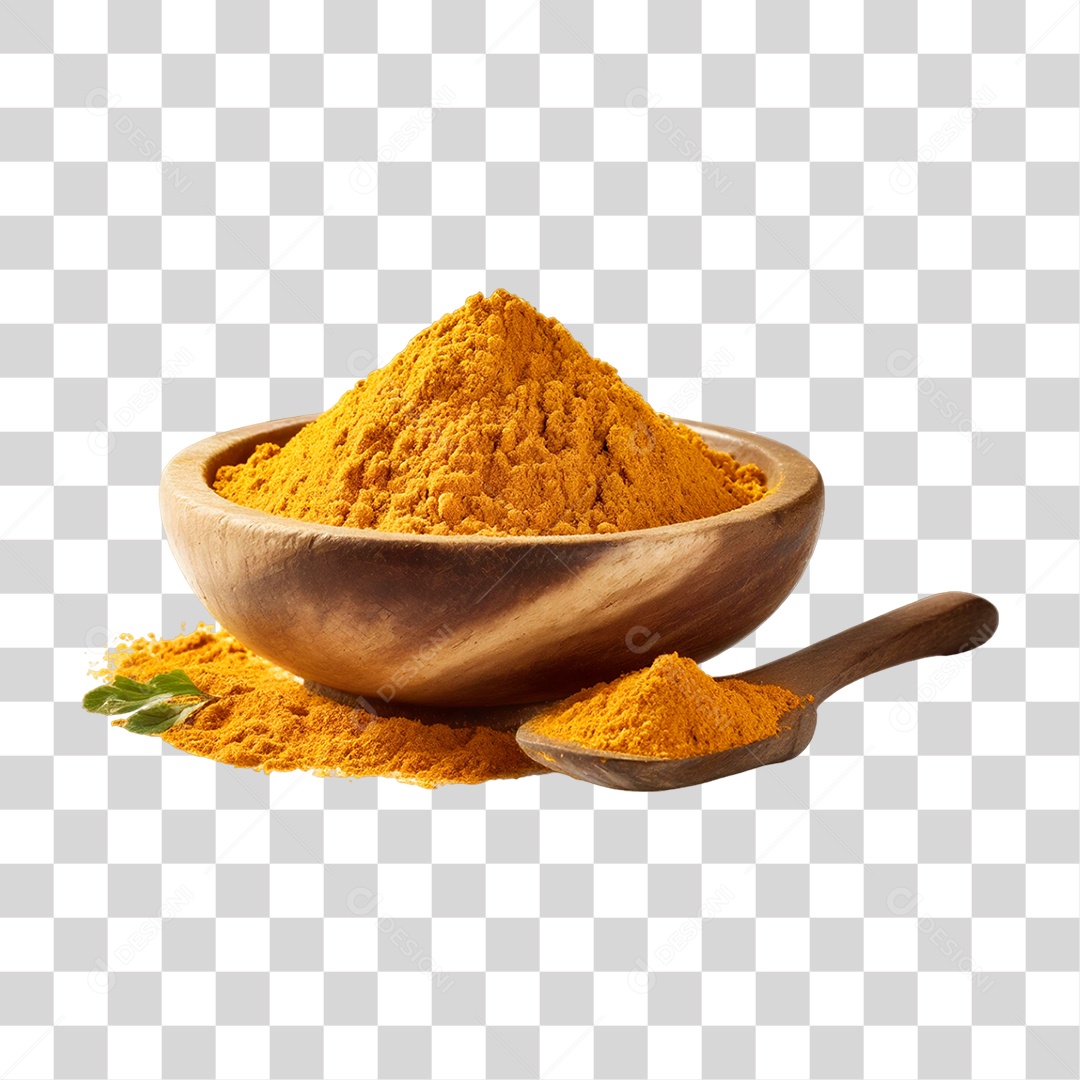 Tigela de Açafrão PNG Transparente