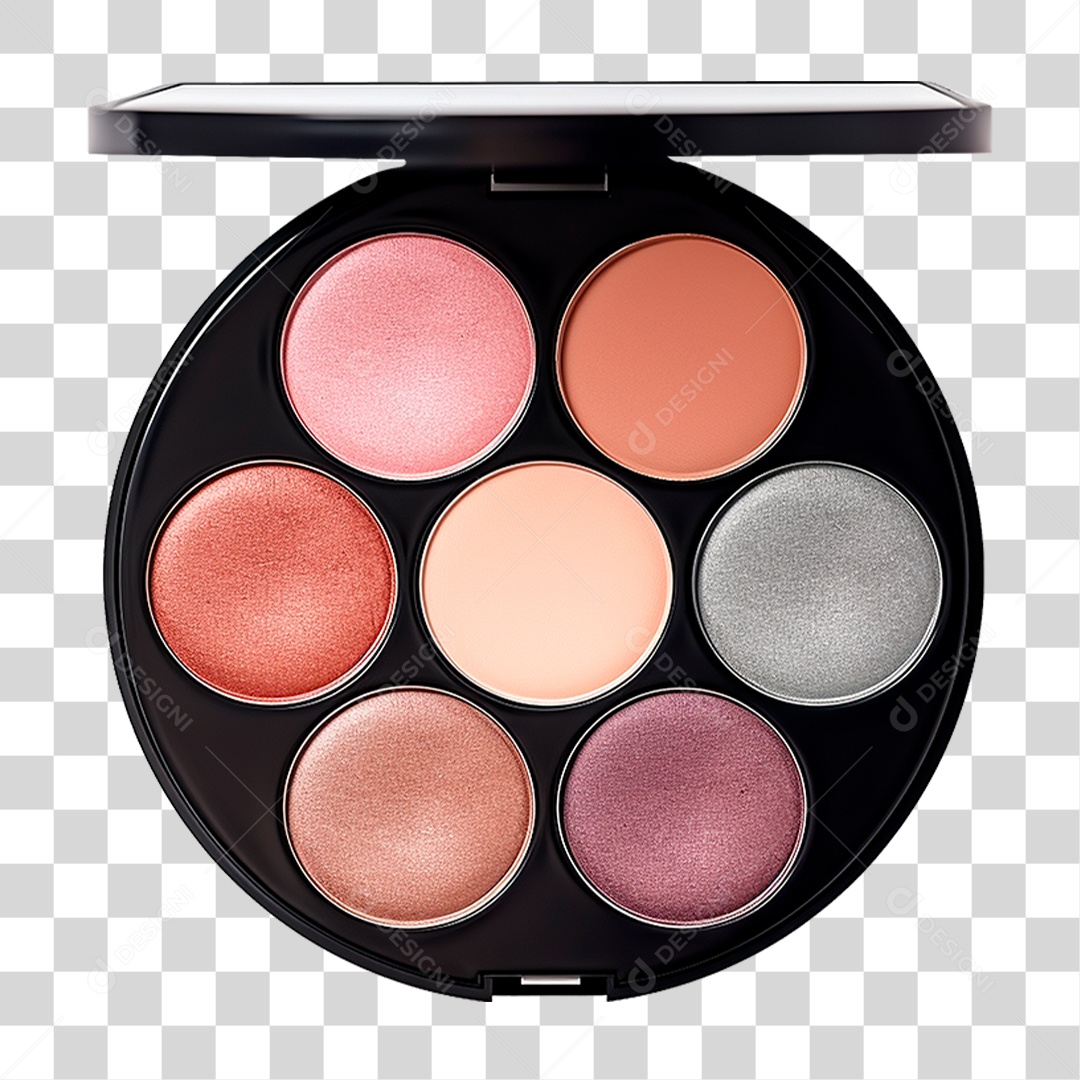 Paleta de Maquiagem PNG Transparente