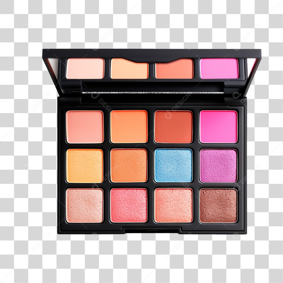 Paleta de Maquiagem PNG Transparente