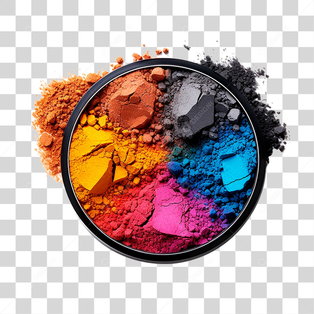 Pó de Maquiagem PNG Transparente