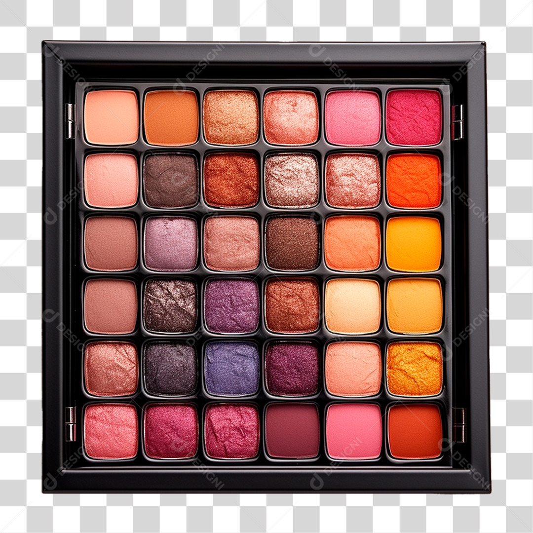 Paleta de Maquiagem PNG Transparente