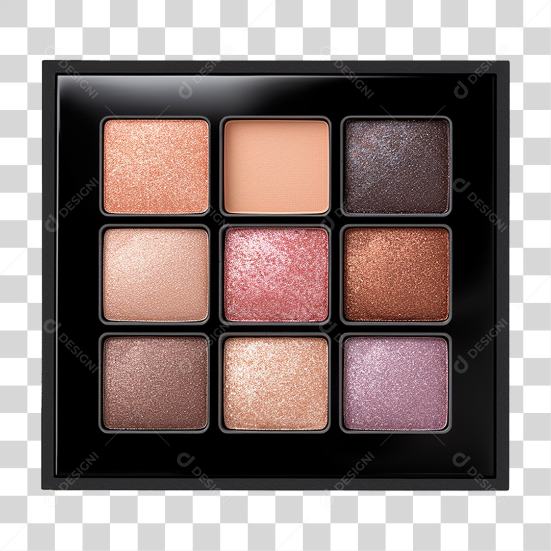 Paleta de Maquiagem PNG Transparente