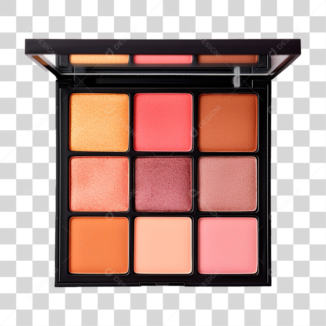 Paleta de Maquiagem PNG Transparente