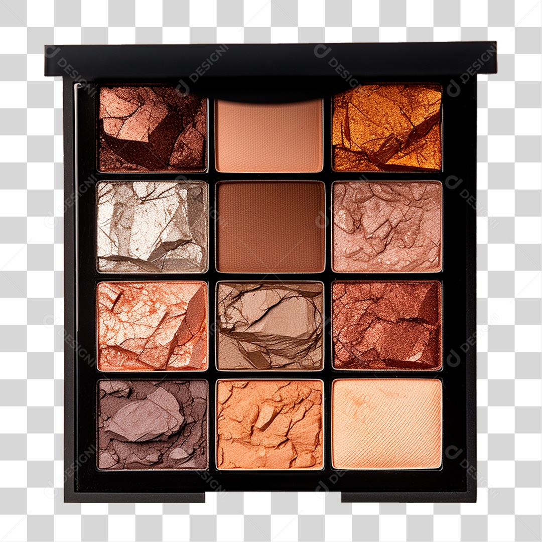 Paleta de Maquiagem PNG Transparente