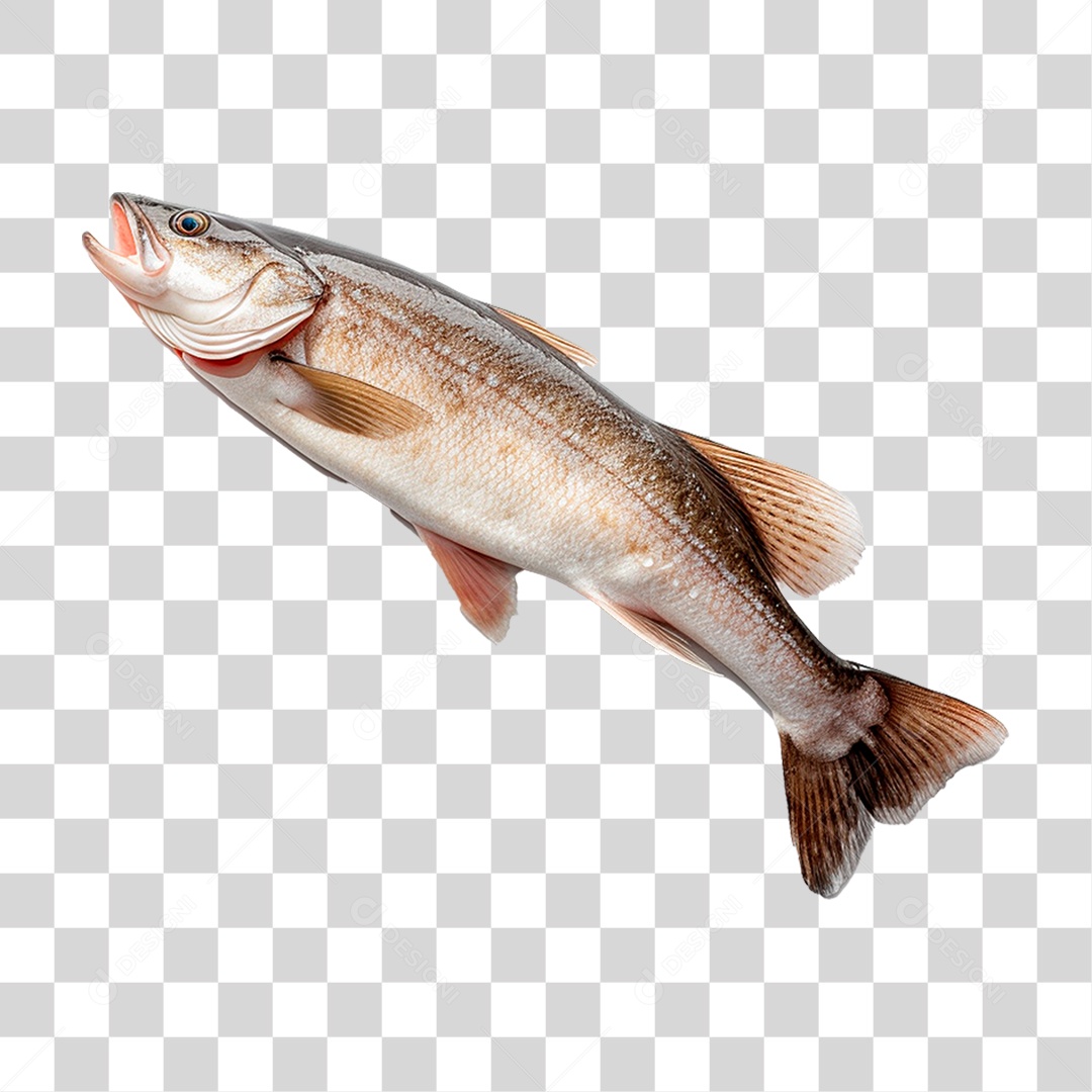 Peixe Robalo PNG Transparente