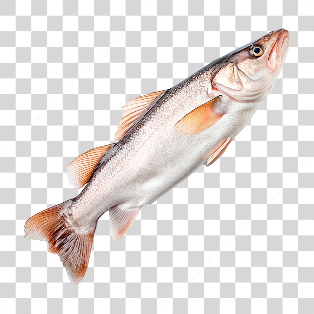 Peixe Robalo PNG Transparente