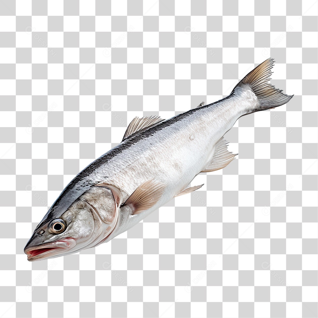 Peixe Robalo PNG Transparente