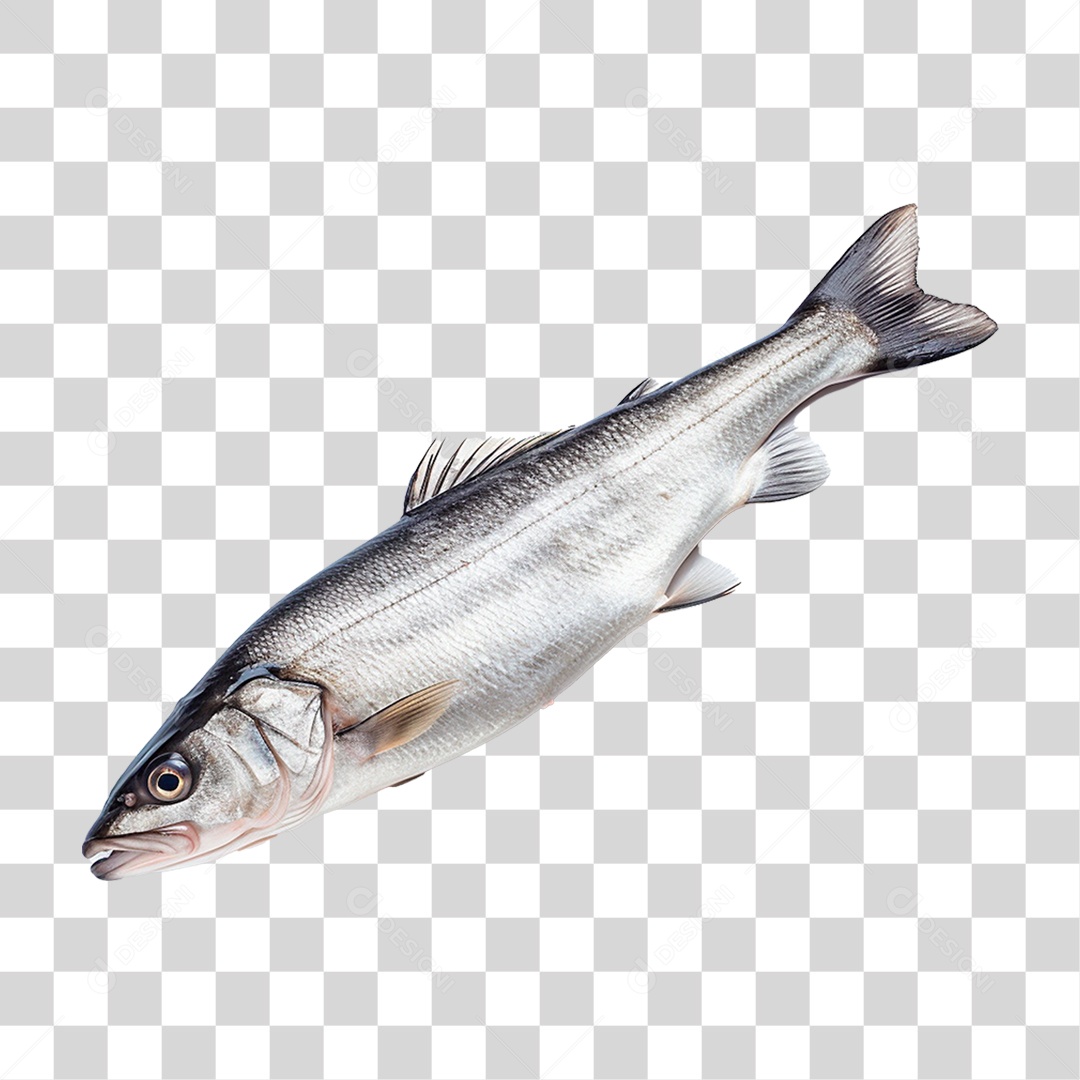 Peixe Robalo PNG Transparente
