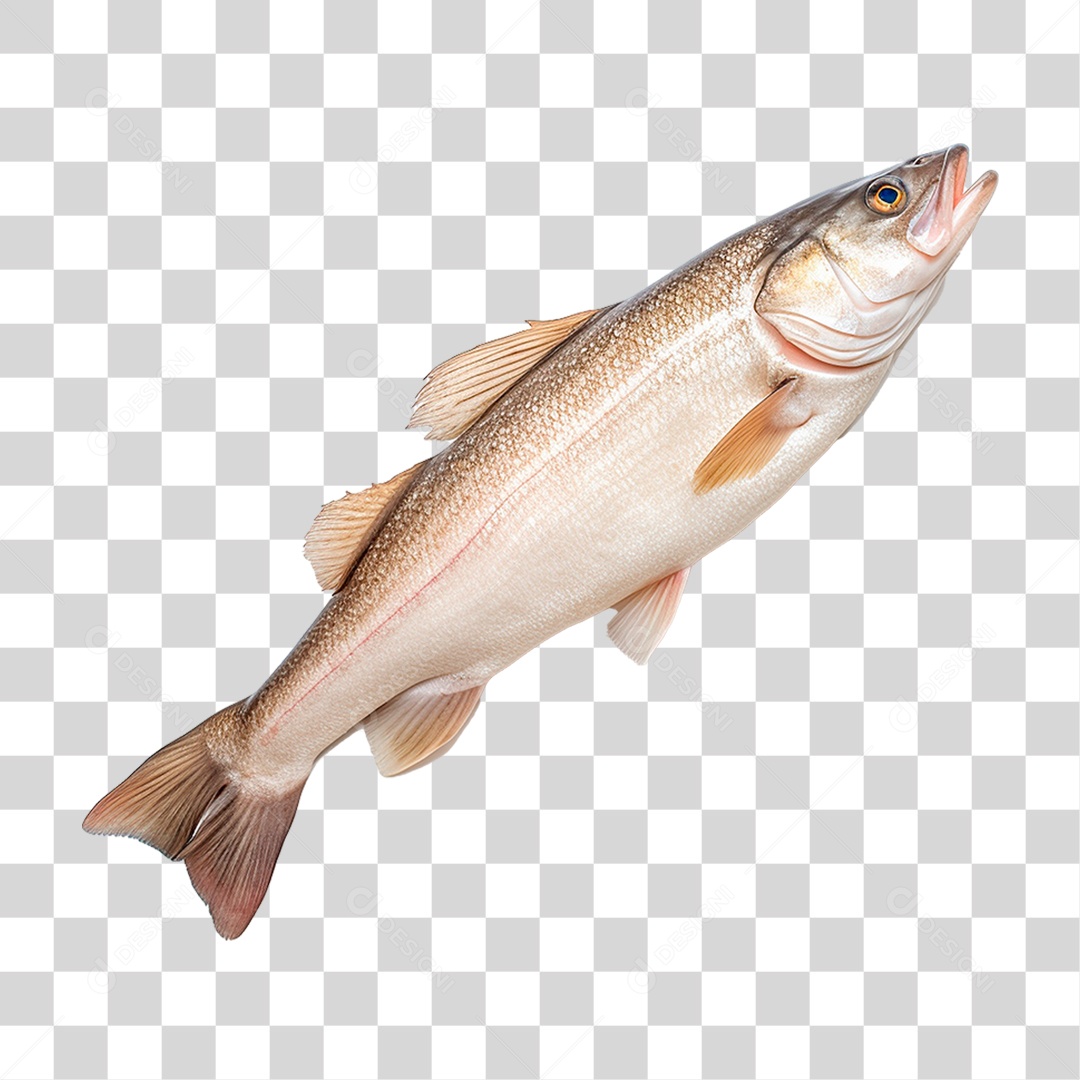 Peixe Robalo PNG Transparente