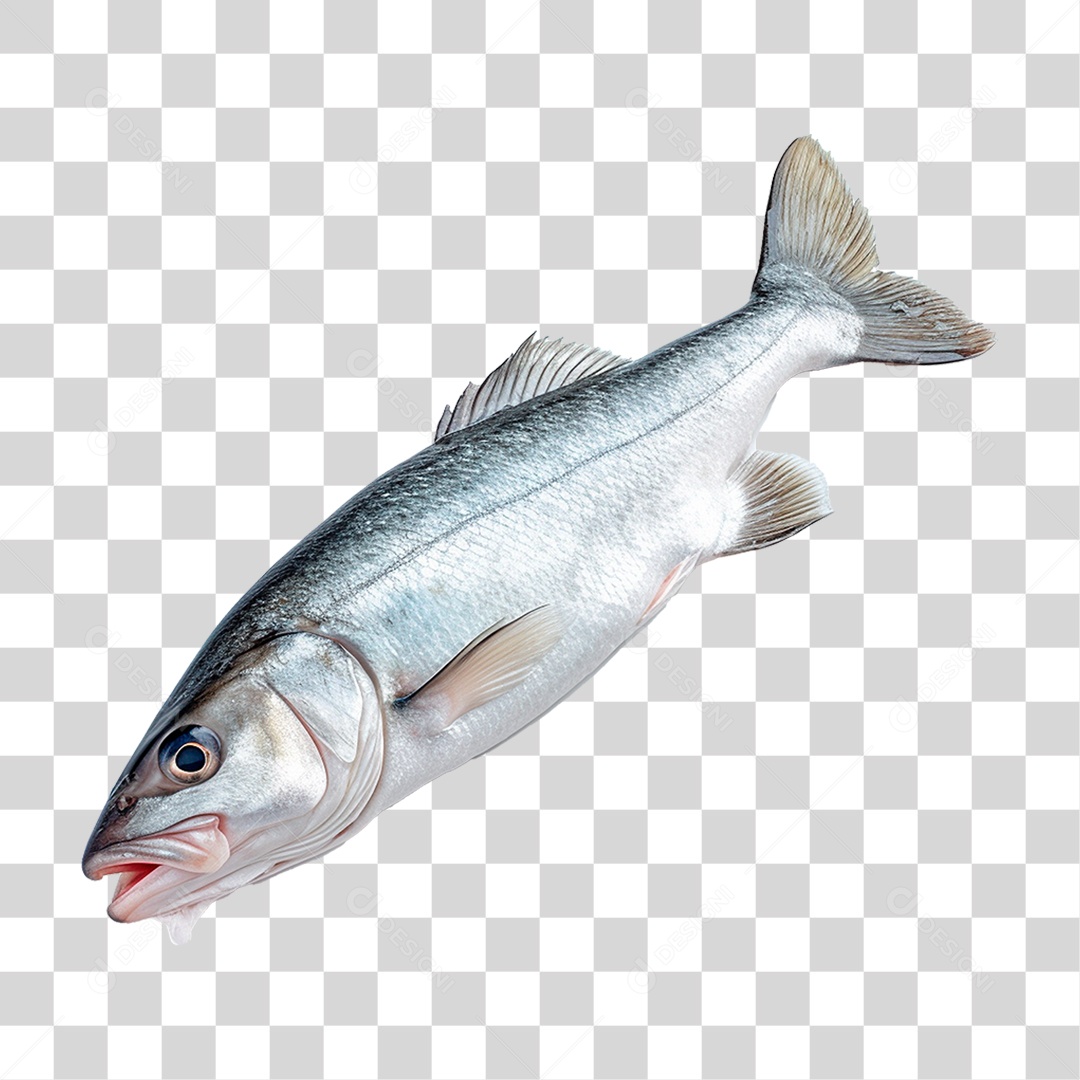 Peixe Robalo PNG Transparente
