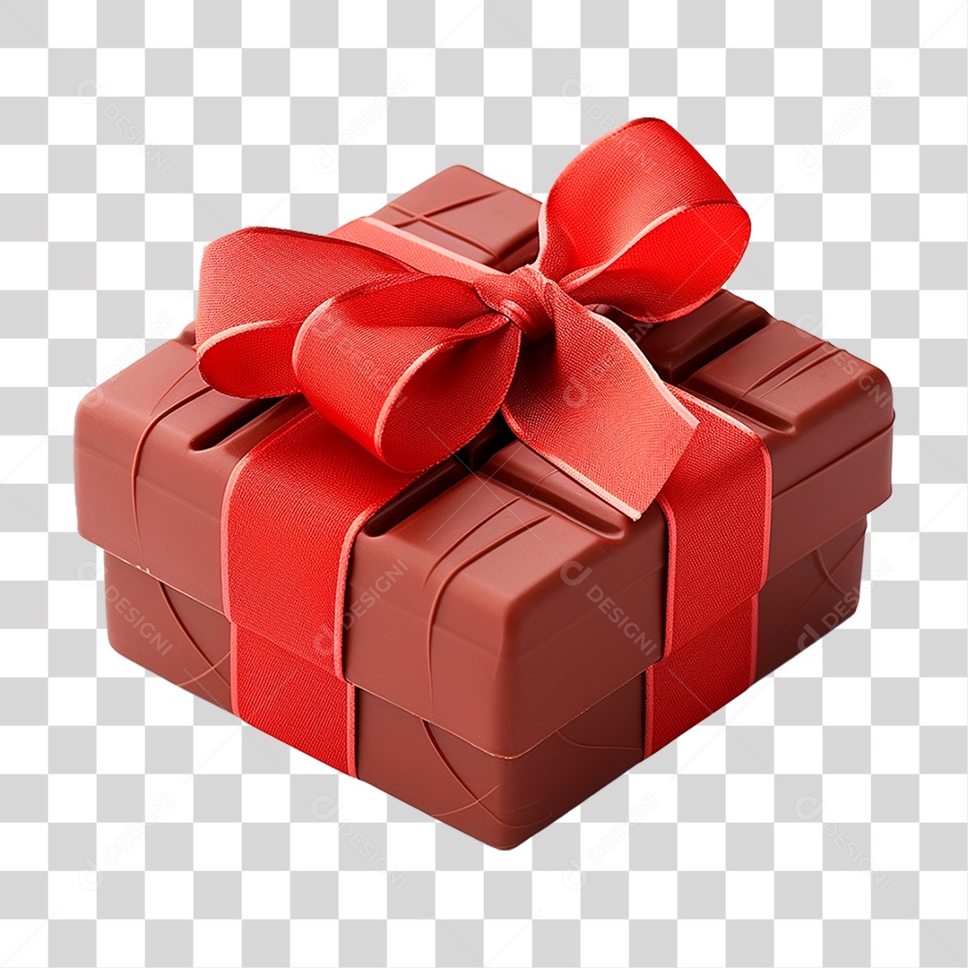 Caixa de Chocolate PNG Transparente