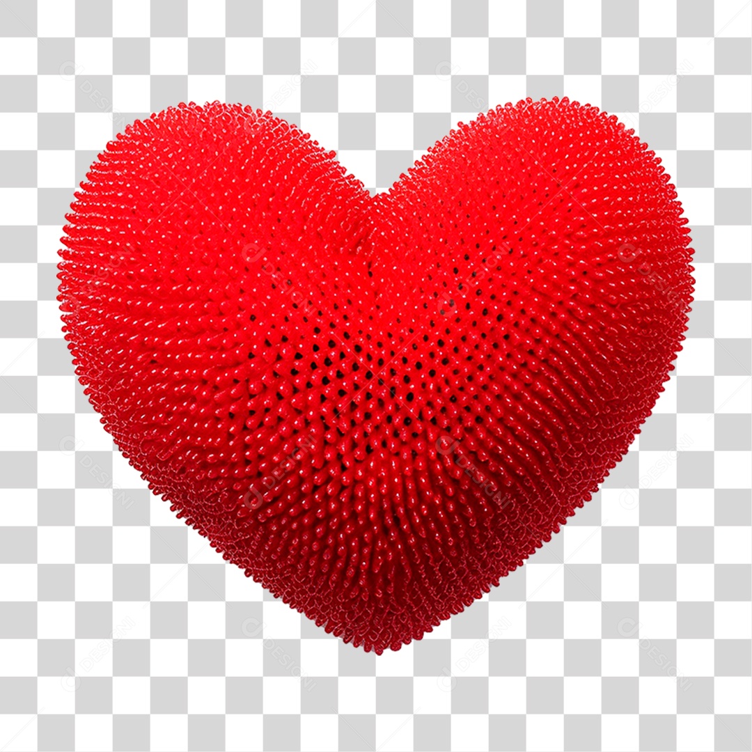 Coração Vermelho PNG Transparente