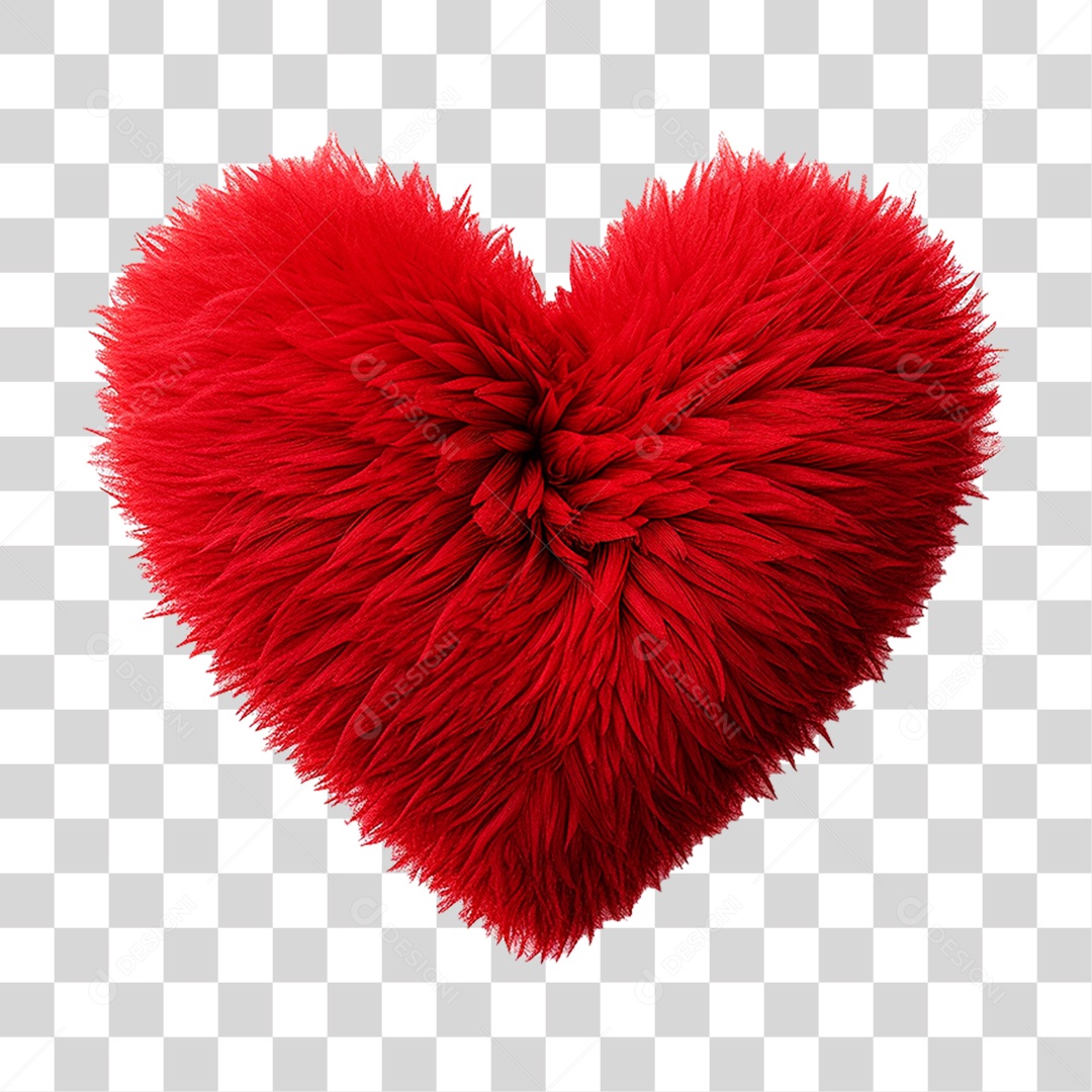 Coração Vermelho PNG Transparente