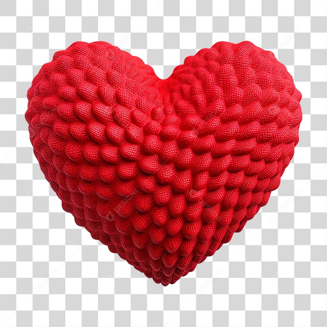 Coração Vermelho PNG Transparente