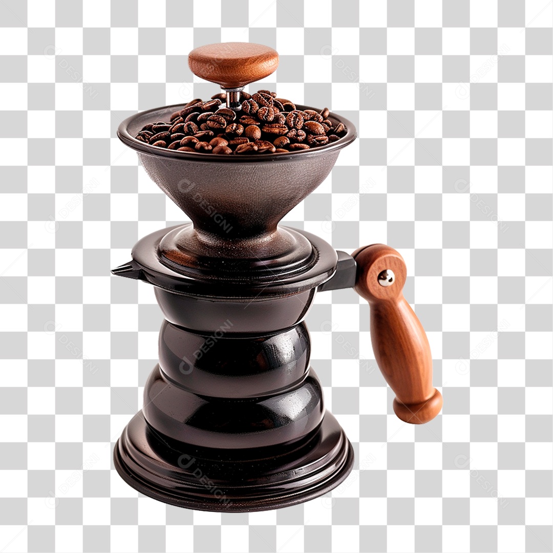 Moedor de Grãos de Café PNG Transparente