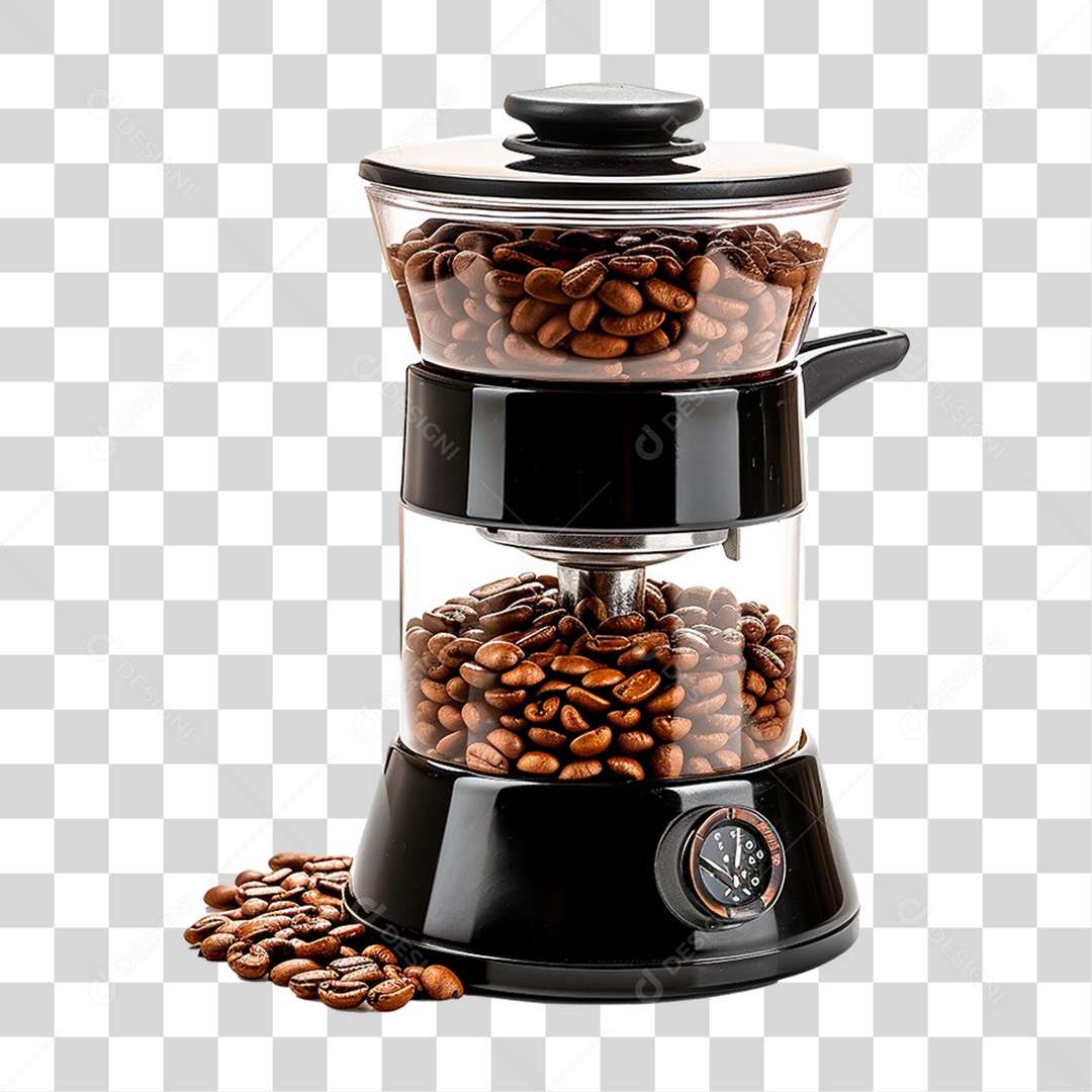 Moedor de Grãos de Café PNG Transparente