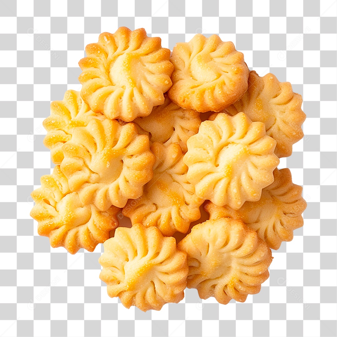 Biscoitos de Manteiga PNG Transparente
