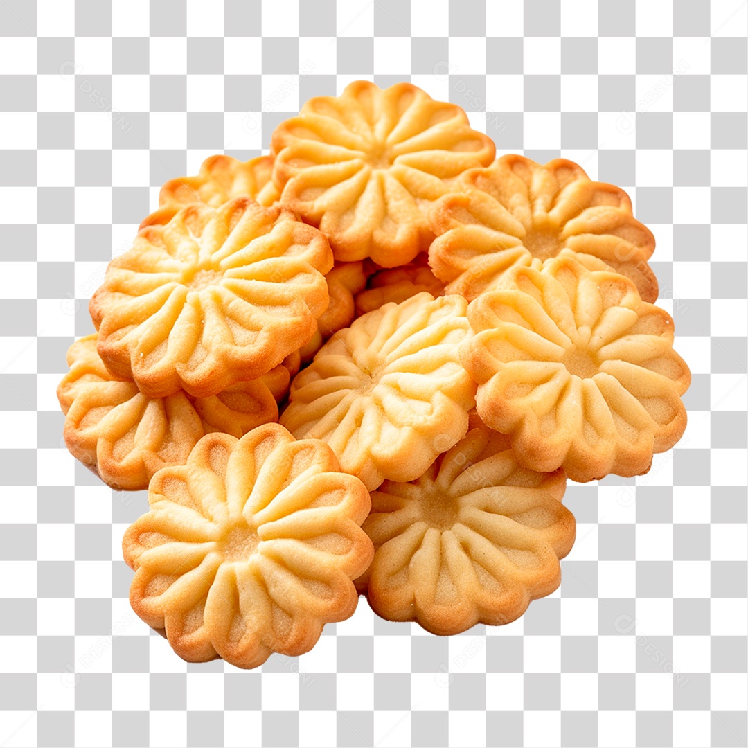 Biscoitos de Manteiga PNG Transparente