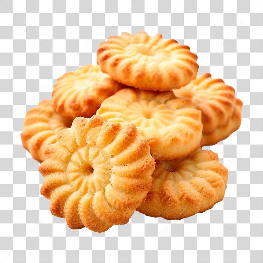 Biscoitos de Manteiga PNG Transparente