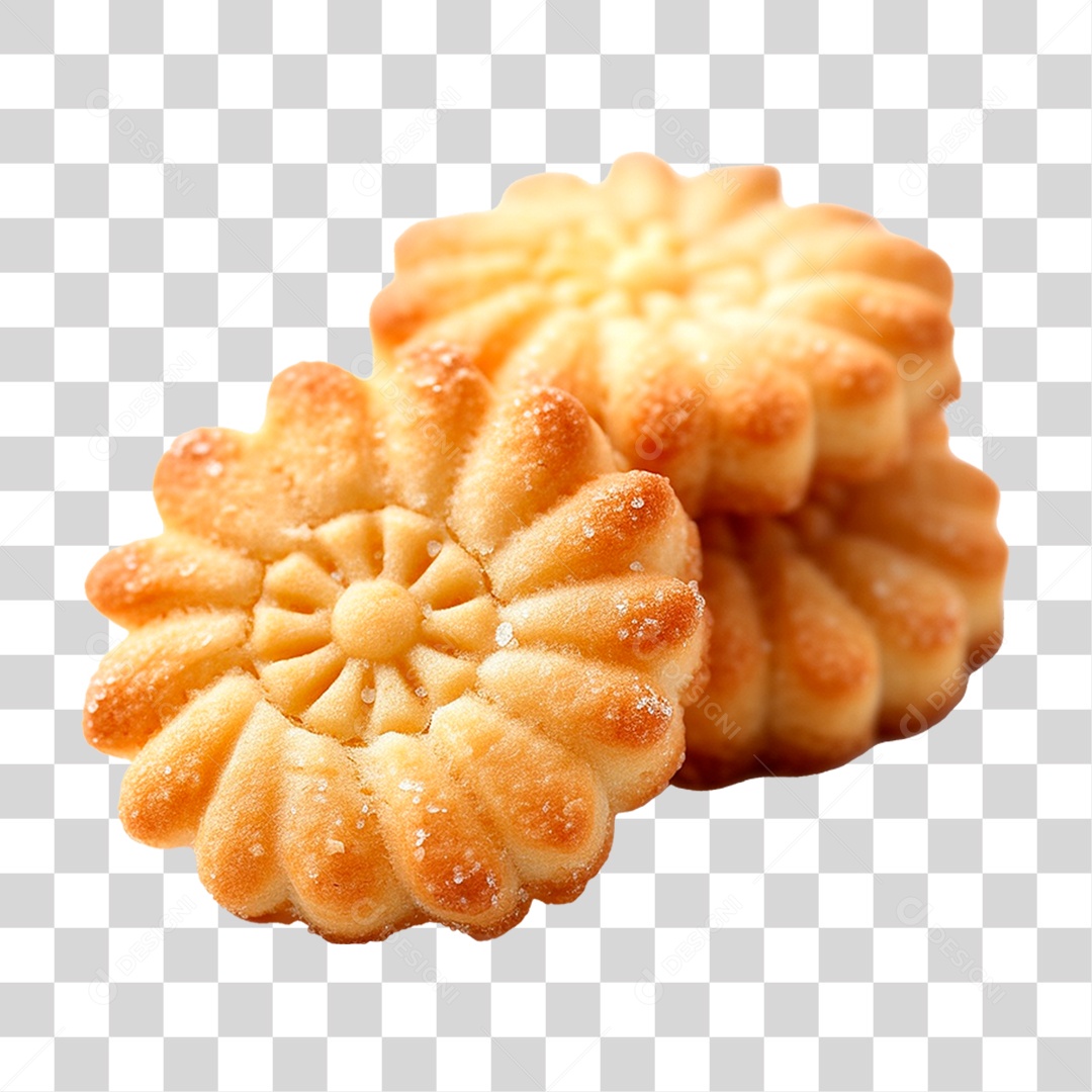 Biscoitos de Manteiga PNG Transparente