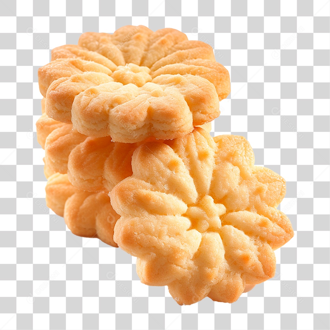 Biscoitos de Manteiga PNG Transparente