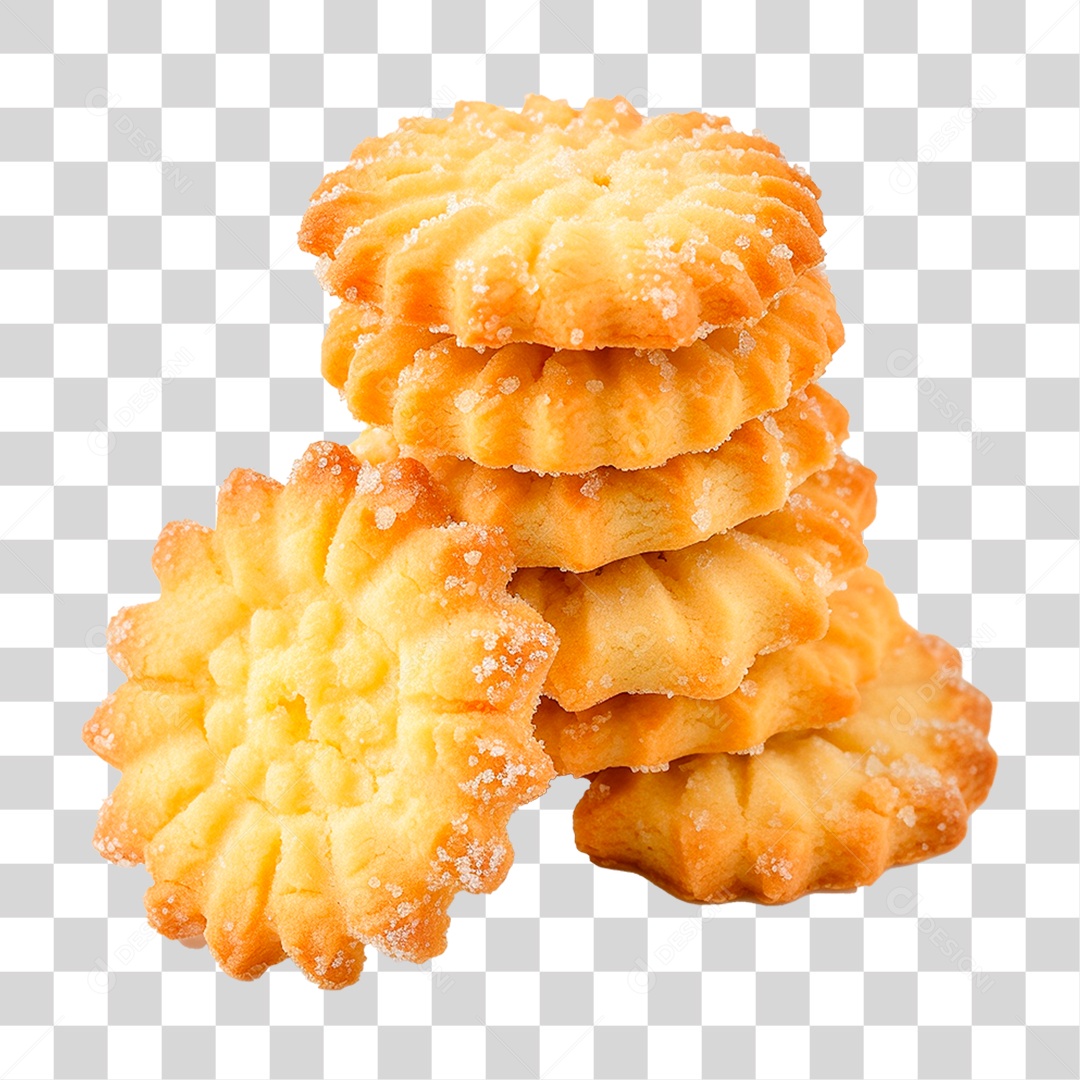 Biscoitos de Manteiga PNG Transparente