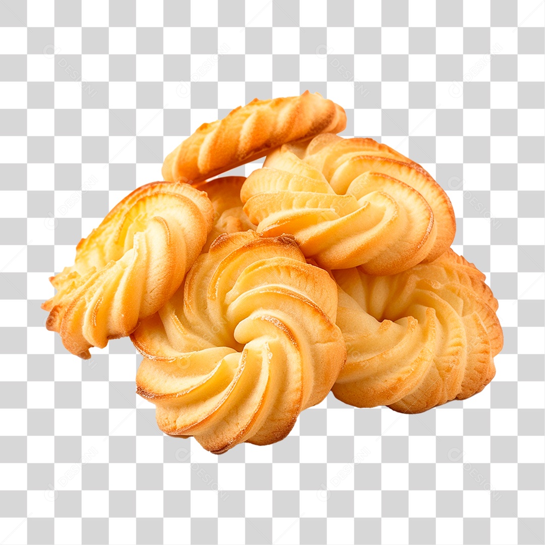 Biscoitos de Manteiga PNG Transparente