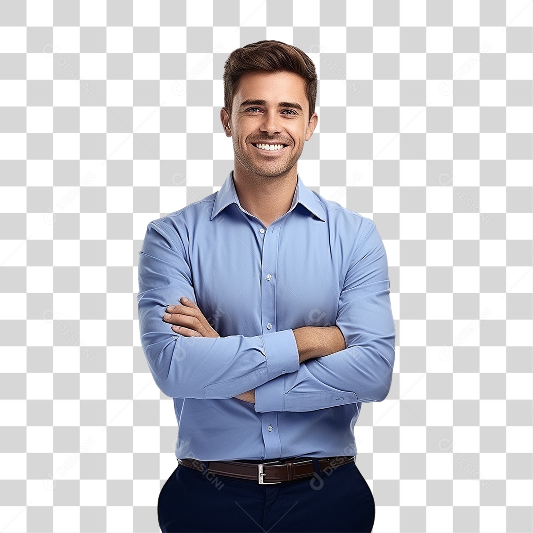 Homem Empresário PNG Transparente