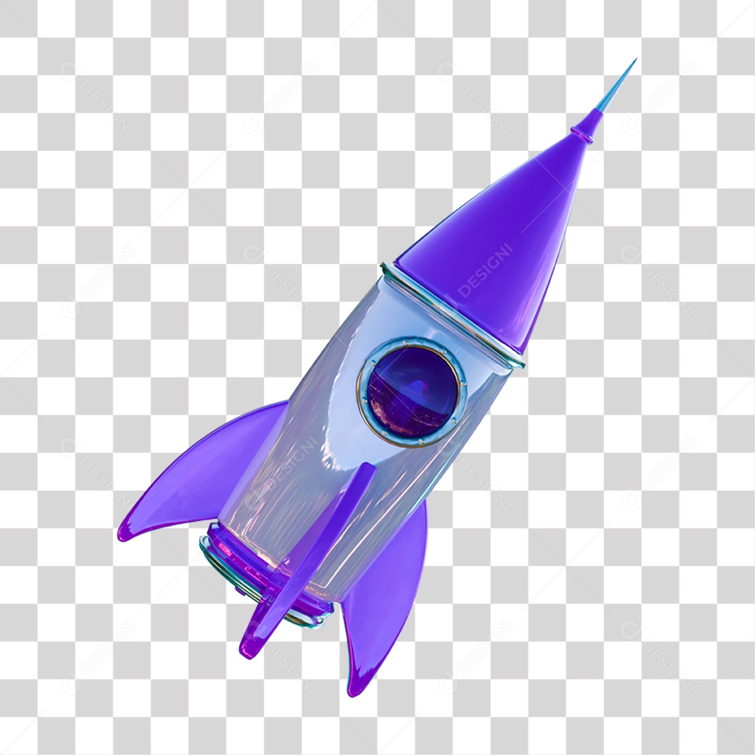 Foguete PNG Transparente