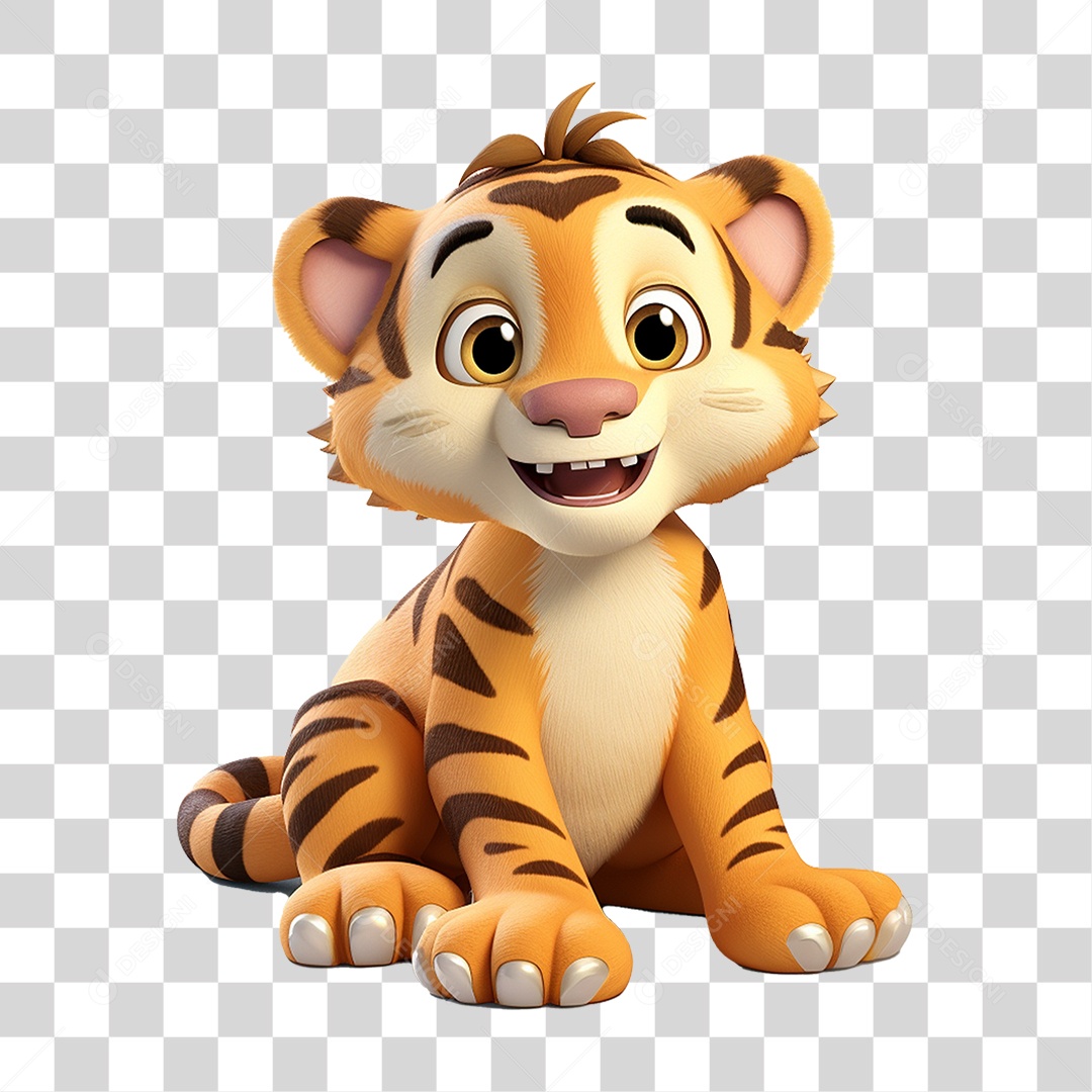 Animal Tigre PNG Transparente