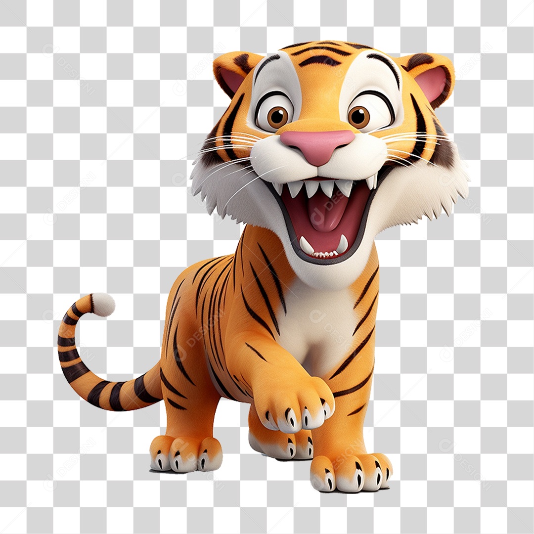 Animal Tigre PNG Transparente