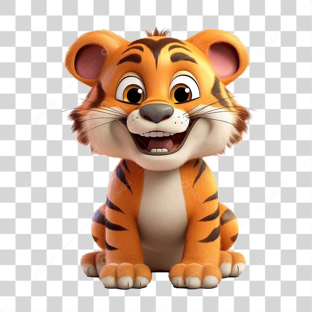 Animal Tigre PNG Transparente