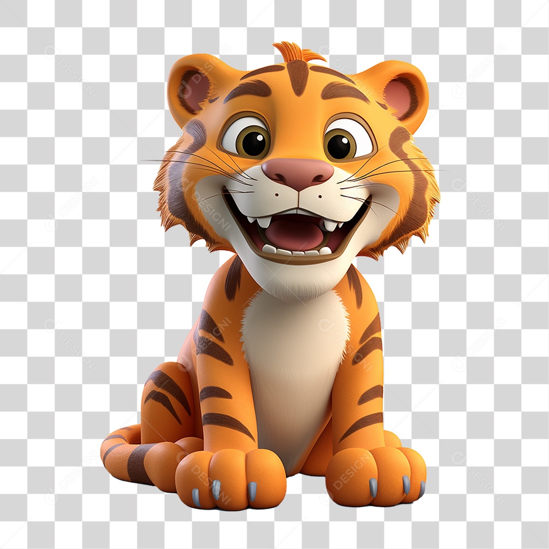 Animal Tigre PNG Transparente