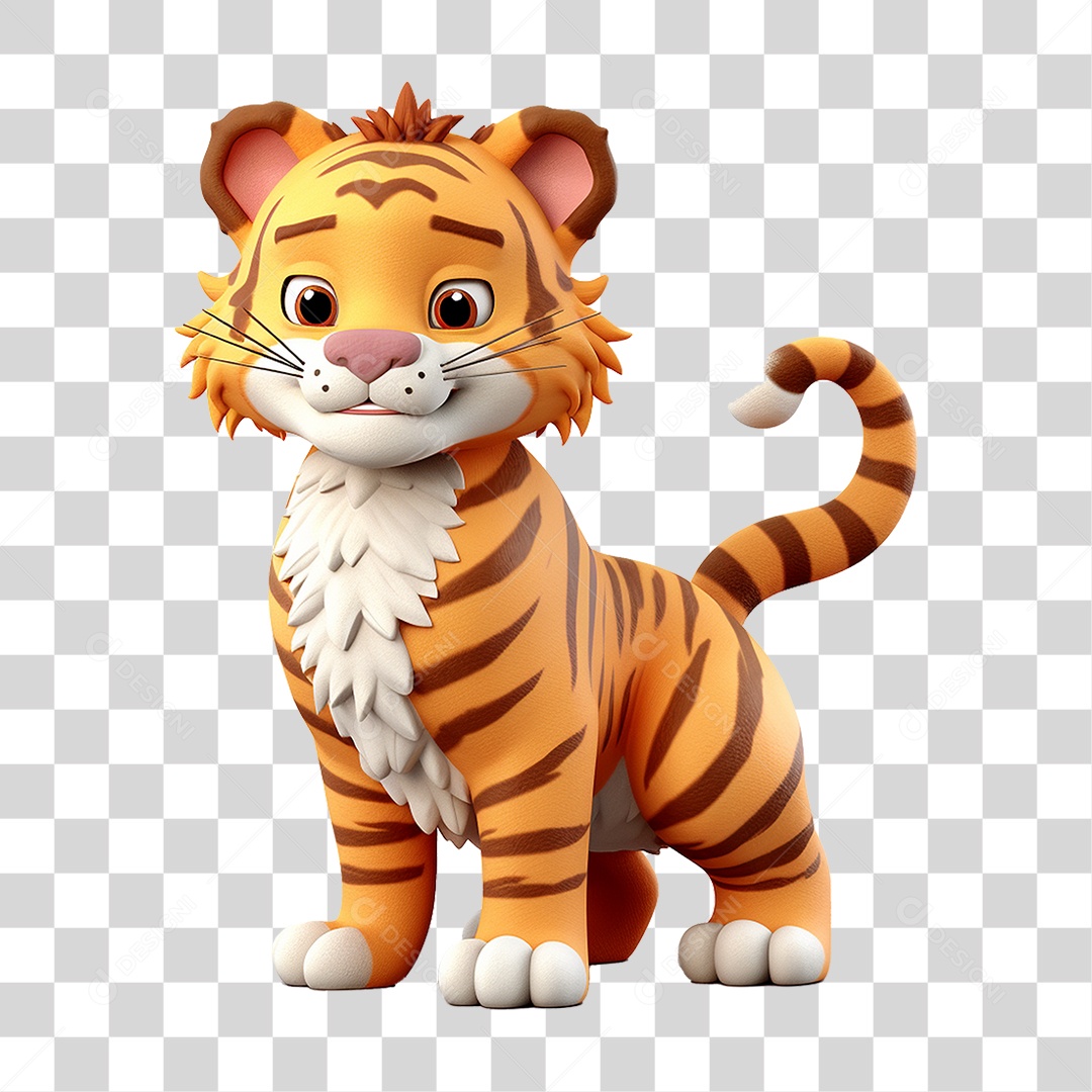 Animal Tigre PNG Transparente