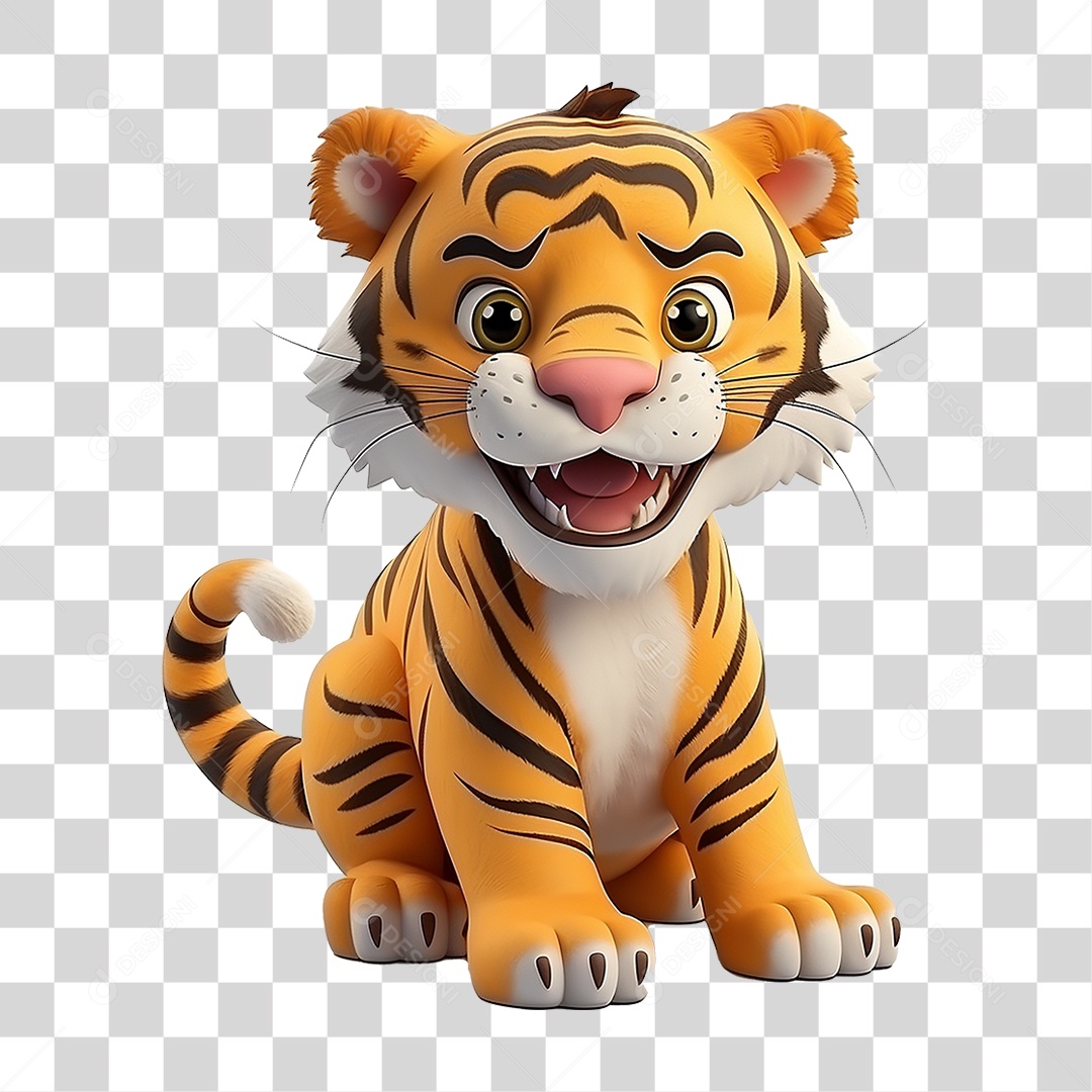 Animal Tigre PNG Transparente