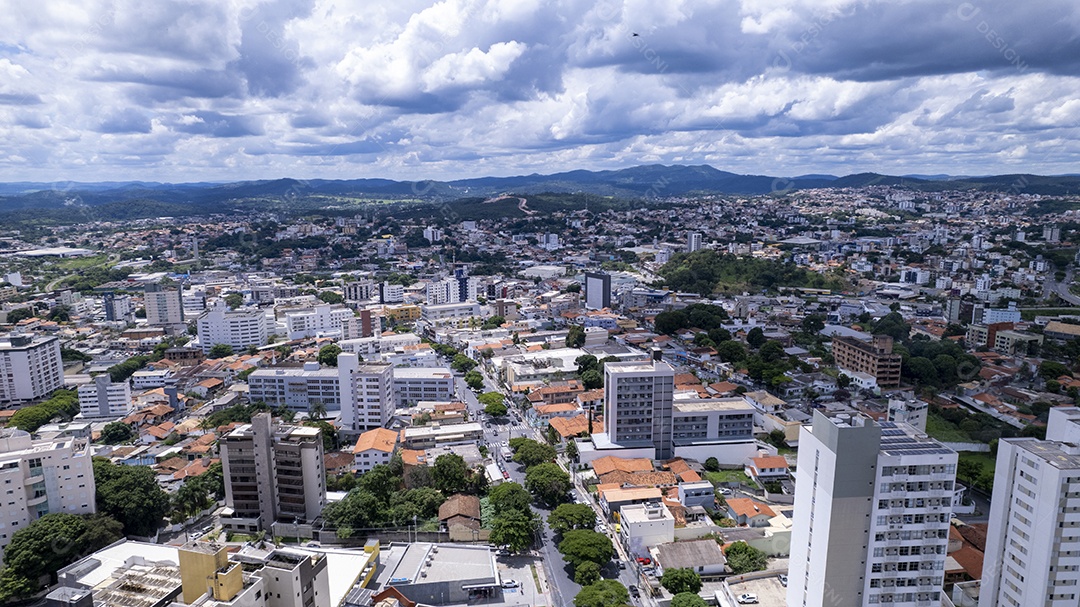 Bela vista da cidade de Betim em Belo Horizonte