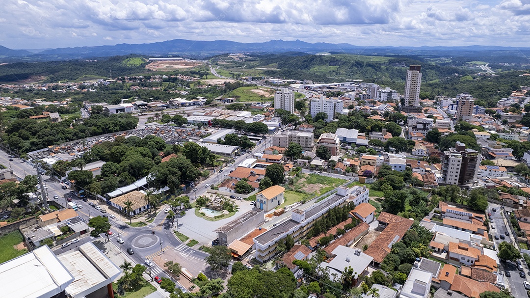 Praça principal da cidade de Betim em Belo Horizonte