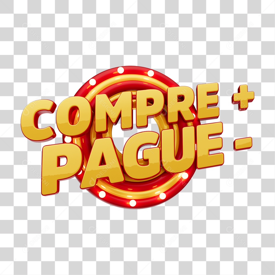 Buy + Pay 3D Seal - Transparent PNG