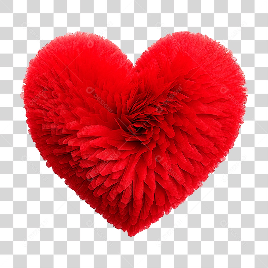 Coração Vermelho PNG Transparente