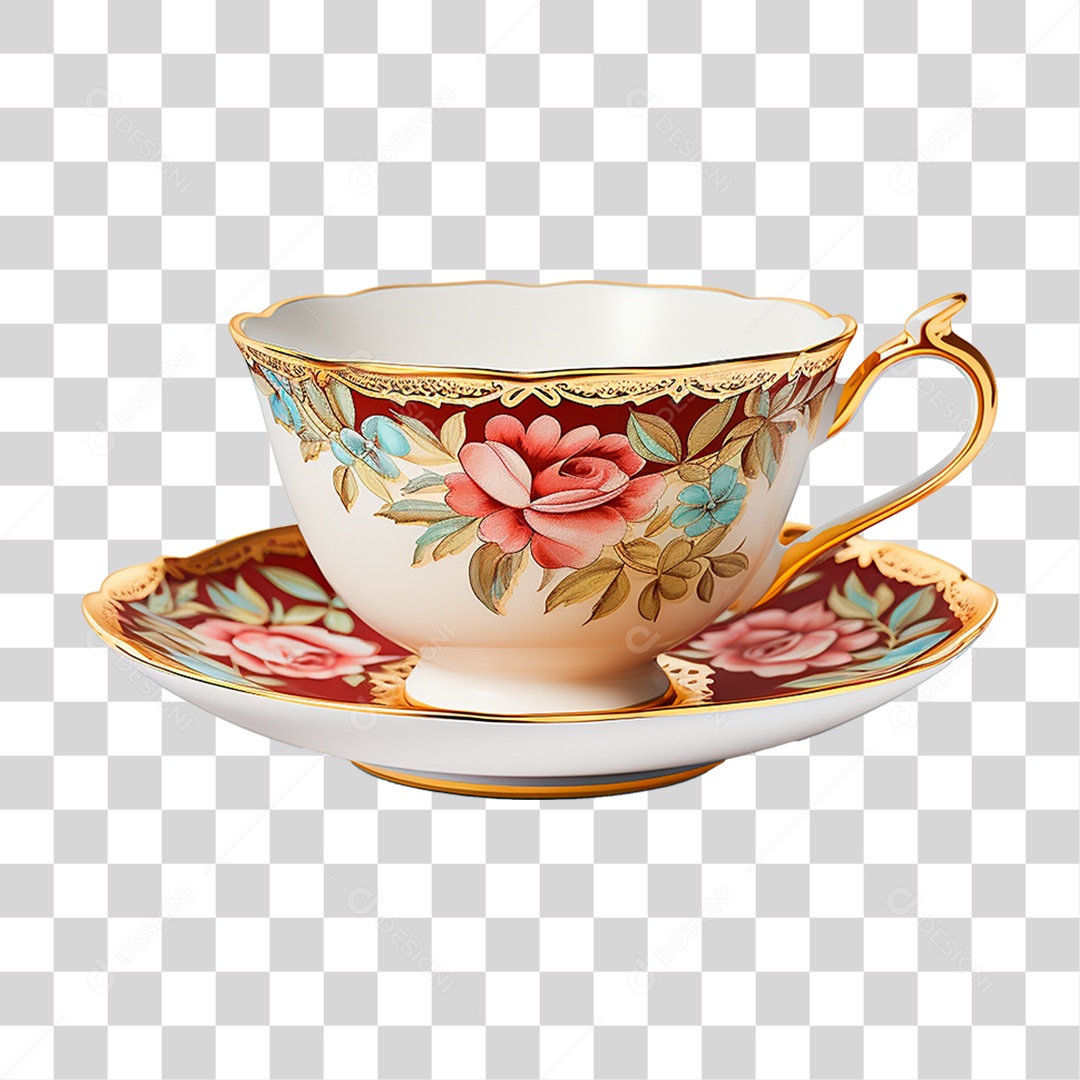 Xícara de Chá PNG Transparente