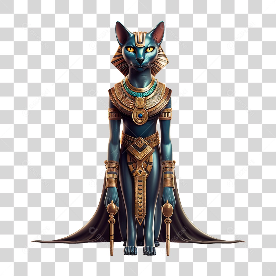 Deusa Egípcia PNG Transparente