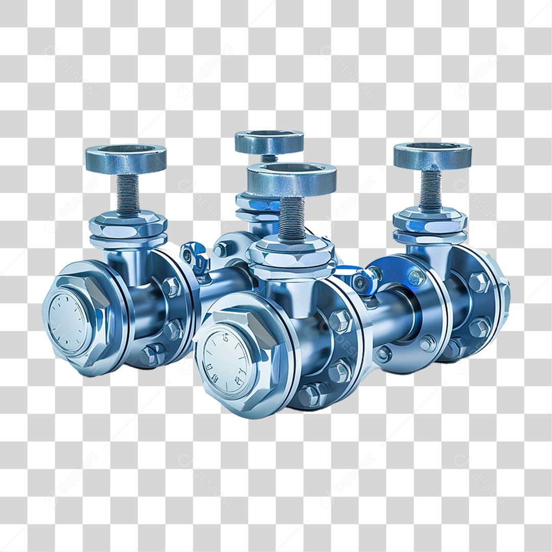 Válvulas de Esfera PNG Transparente